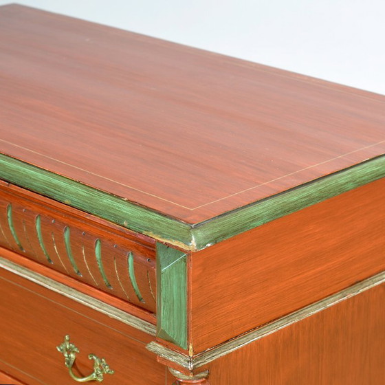 Grenen Ladekasten, Circa 1925 – Wood, Brass (photo 7 of 12)