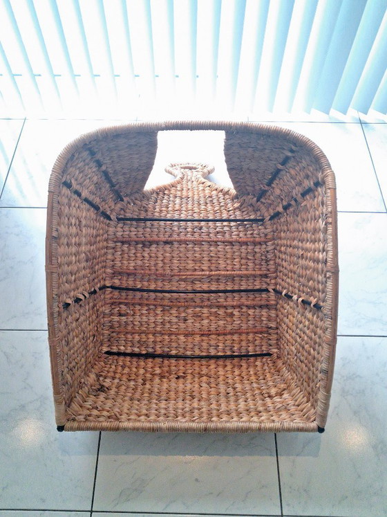 Image 1 of vintage schommelstoel Ikea