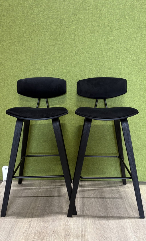 WOOOD Senn bar stools