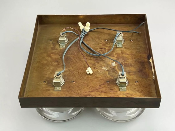 Image 1 of 60's 70's Plafonnier Applique Frères Cosack Luminaires Space Age Design