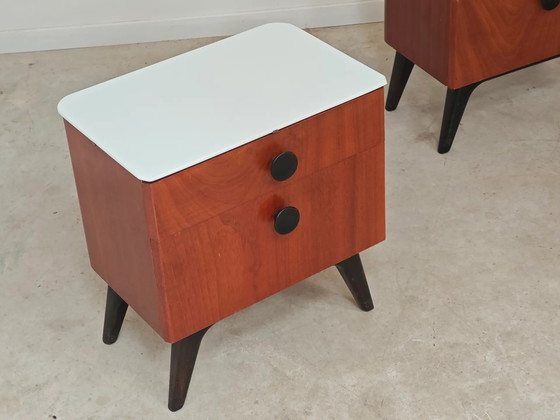 Comodino di Jindrich Halabala per Up Zavody 1950 – Comodini, Wood, Art Deco (photo 21 of 30)