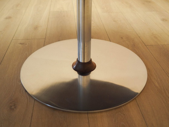 Image 1 of Table basse ronde en palissandre, design danois, années 1970, fabriquée au Danemark