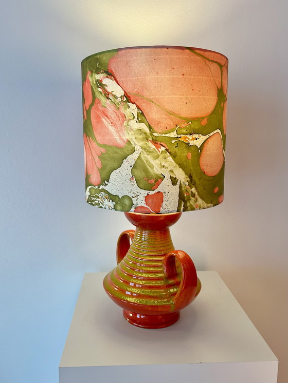 Image 1 of Sculptural 1970s vase lamp – exceptional studio ceramics