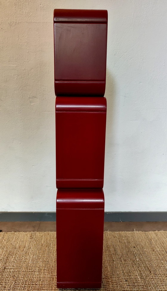 Vintage 1980s Space Age Modular Wall Cubes Mimiset Red – Shelving unit, Other (photo 5 of 6)