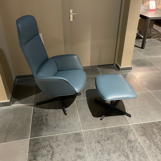 Image 1 of Poltrona reclinabile FSM Rex con pouf