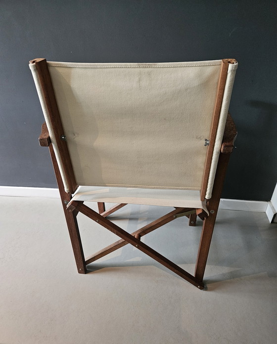 Image 1 of Vintage Danish director's chair, Hyllinge Møbler, 1970s