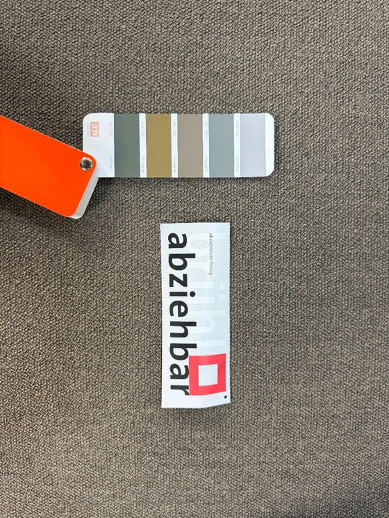 Image 1 of Divano angolare Brühl Moule, divano in tessuto, marrone, modello da esposizione