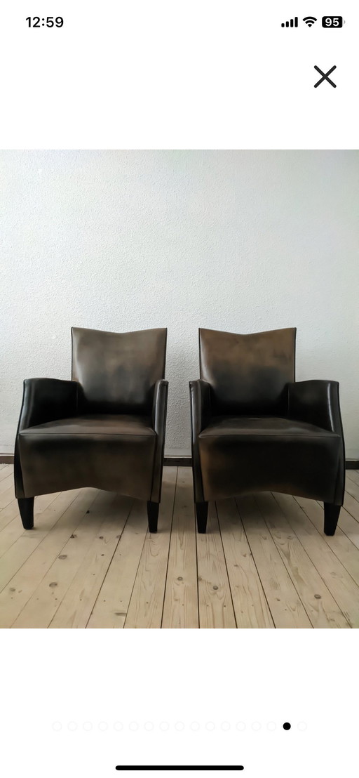 2x Bart van Bekhoven Stühle