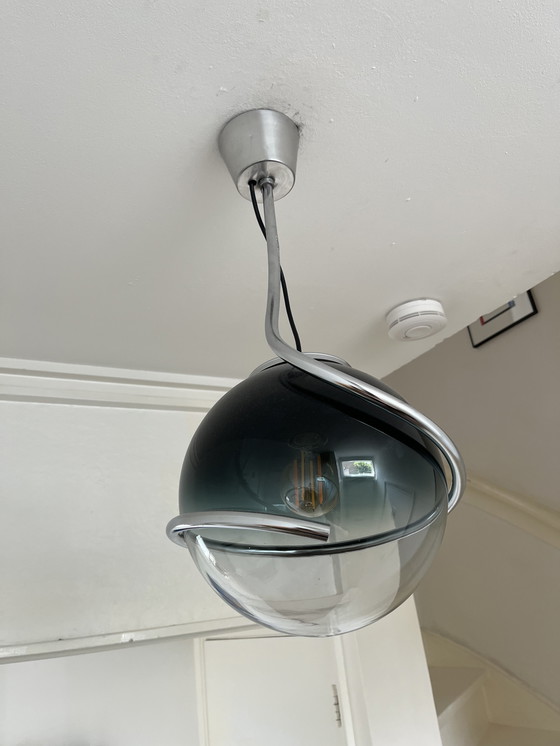 Image 1 of Fabio Lenci for Targetti Sankey Murano pendant lamp 'cobra'