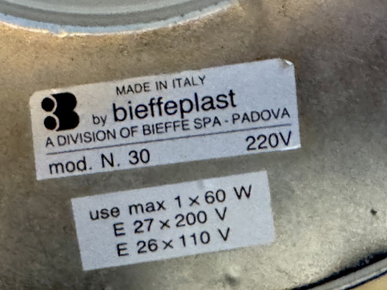 Image 1 of Numero Trenta' tafellamp door Massimo Iosa Ghini voor Bieffeplast