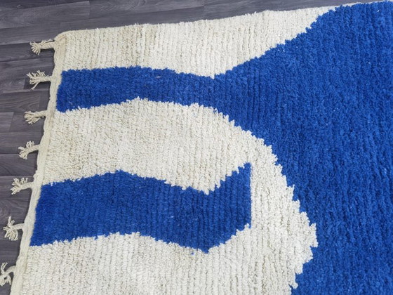 Traditioneller blauer Wollteppich 250/300 cm – Teppiche & Läufer, Wool (photo 10 of 10)