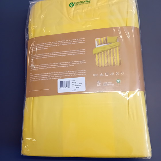 Image 1 of Auping dekbedovertrek Teklan yellow 240 x 220 cm 
