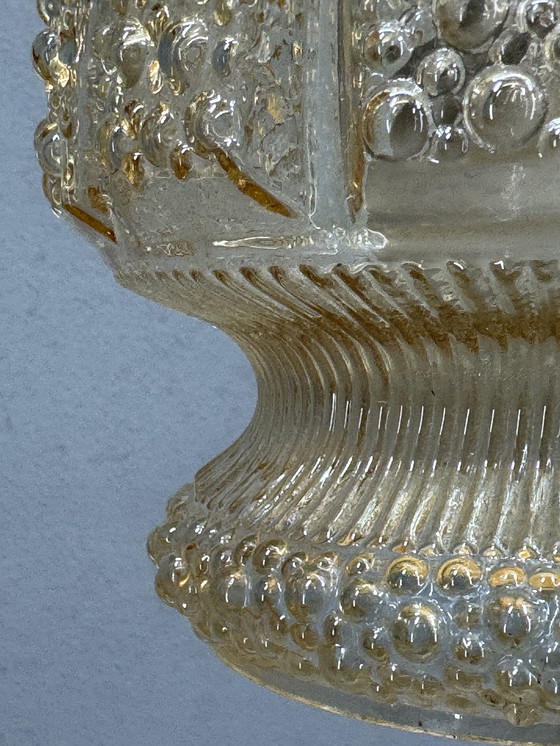 Image 1 of Atmospheric Vintage Ceiling Lamp With Bubble Glass