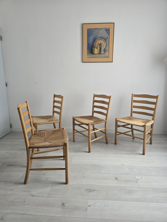 Image 1 of 4 × chaises fritz hansen