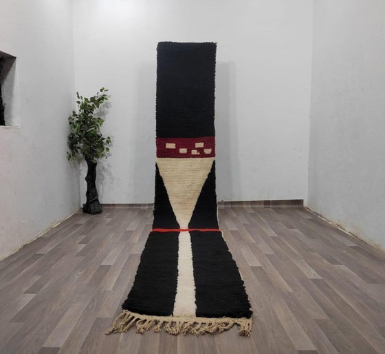 Image 1 of Moroccan Berber runner rug 300cm x 70cm