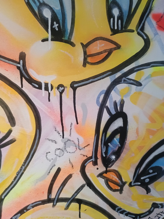 Extra Tweety – Gemälde & Zeichnungen, Canvas (photo 10 of 11)