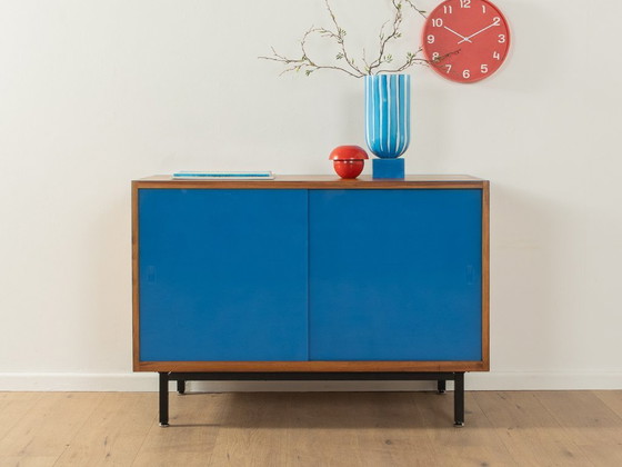 Image 1 of Blauw dressoir uit 1950