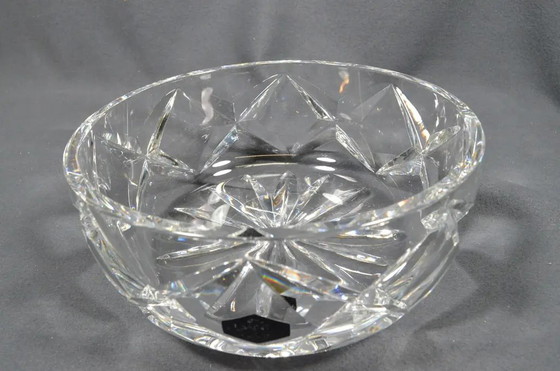 Vintage Saint-Louis French Hand-Cut Crystal Centerpiece Bowl, 20th Century (photo 8 of 15)