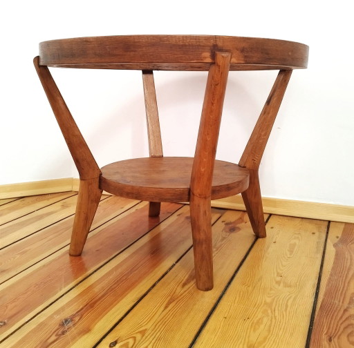 Mesa de centro atribuida a K. Kozelka para Interier Praha, antigua Checoslovaquia, década de 1930