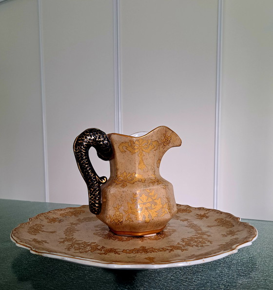 Image 1 of Set schaal en kruik made in China 