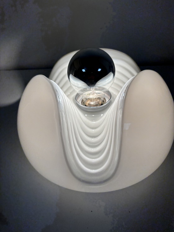 Image 1 of Peill Putzler Wave Futura Plafondlamp unique blanc couleur