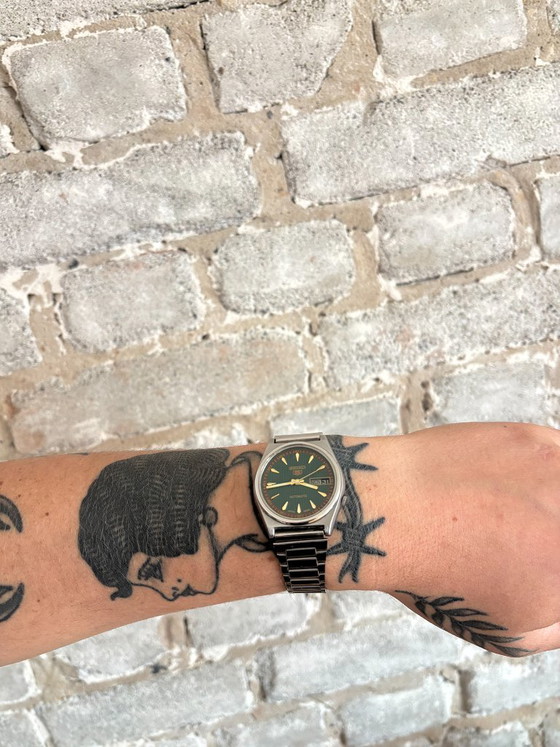 Image 1 of ✨ Montre-bracelet Seiko 5 Automatique Vintage | Comme neuve ✨