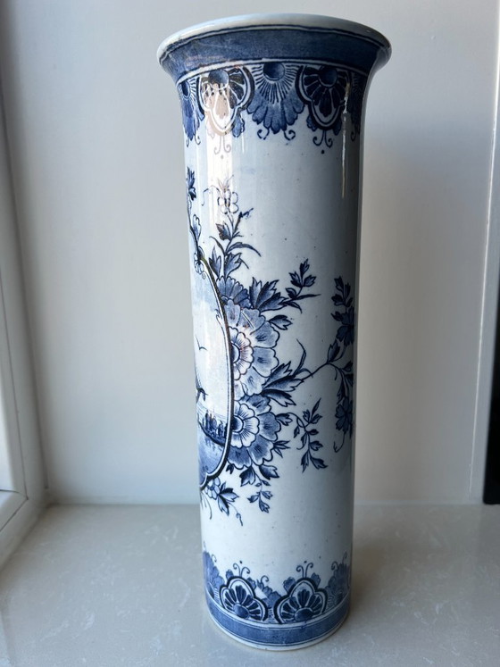 Delfts Blauwe Vase, Vasen, Keramik (Foto 4 von 6)