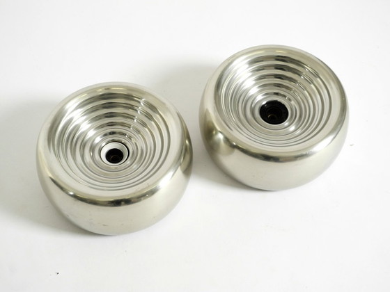 Image 1 of Lámparas de pared Padina de Castiglioni para Flos, Aluminio, Italia, alrededor de 1970