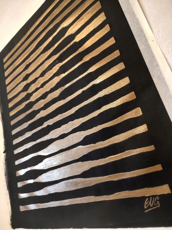 Image 1 of Walter Geraci - Gioconda Stripes XL Gold