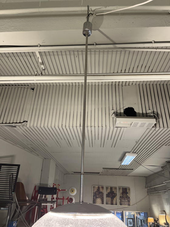 Image 1 of Zeer grote vintage globe Glashütte lamp diameter 50cm