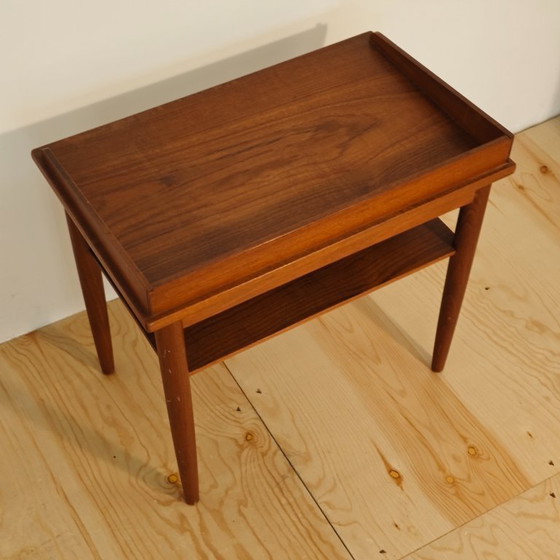 Image 1 of Vintage teak wooden side table