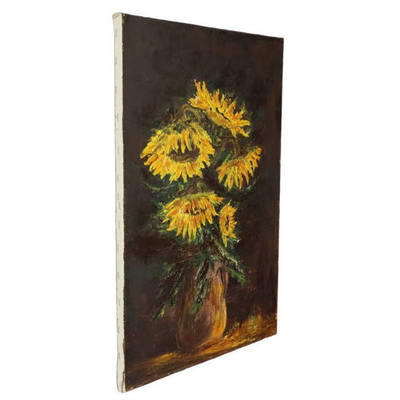 Image 1 of Still Life Sunflowers Painting 70x50cm