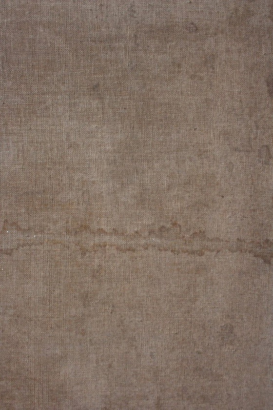 Image 1 of Ritratto modernista di metà secolo, monogramma firmato 'P D' - Dipinto ad olio cubista vibrante