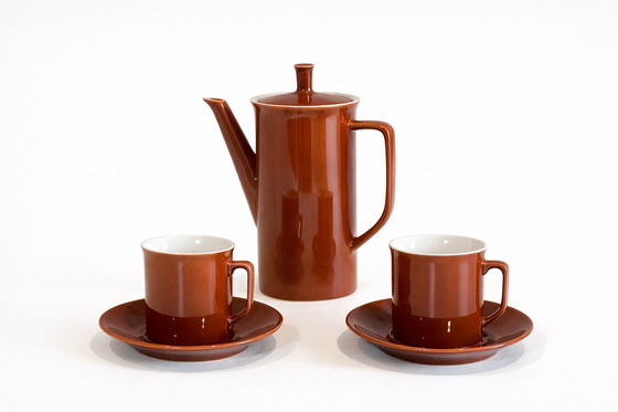 Image 1 of Service à café vintage Villeroy & Boch Luxembourg en céramique – Style moderne du milieu du siècle – vers 1960-1970