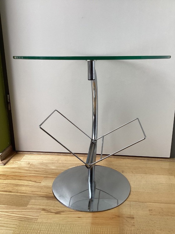 Image 1 of Design side table with reading compartment