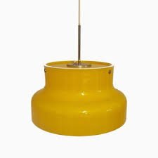 Bumling - lámpara colgante de diseño amarilla 60 cm de Atelje Lyktan – Lámparas colgantes, Aluminium (photo 5 of 5)