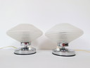 Set of 2 Vintage Night Lights / Bedside Lamps / Night Lamps / Retro Light / Artdeco Lamps / Made in Yugoslavia