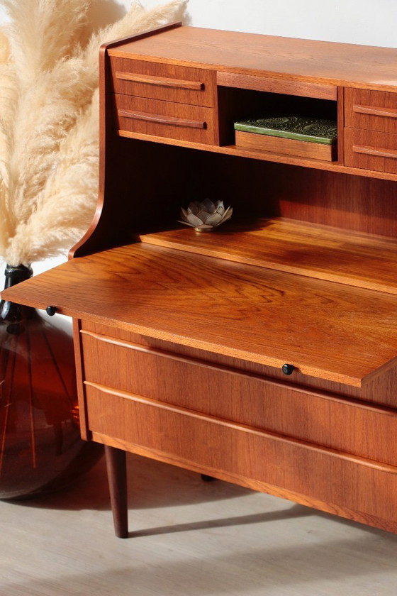 Image 1 of Scrivania da ufficio in teak Royal Board - Svezia - anni '60