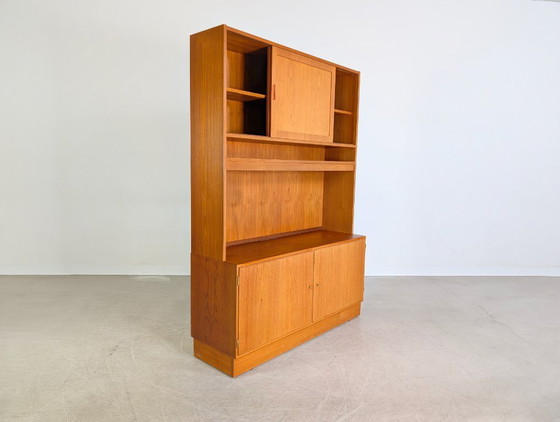 Image 1 of Original Poul Hundevad Midcentury Cabinet Bookcase Teak 1960s