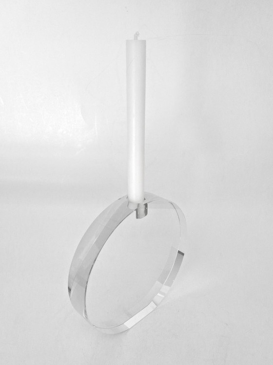 Candlestick Glass Disc – Candle holders (photo 6 of 12)