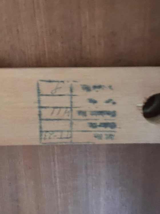 Image 1 of Tavolo da pranzo vintage Pastoe - modello TT23