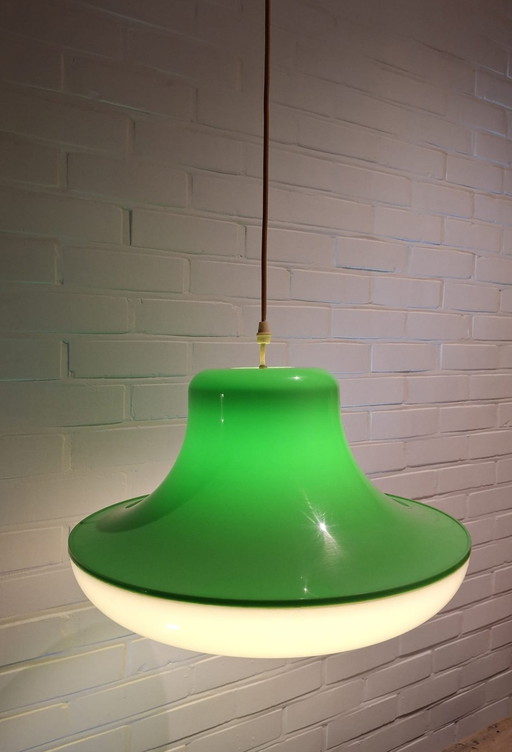 Vintage Space Age Pop Art lamp Massive, Belgium