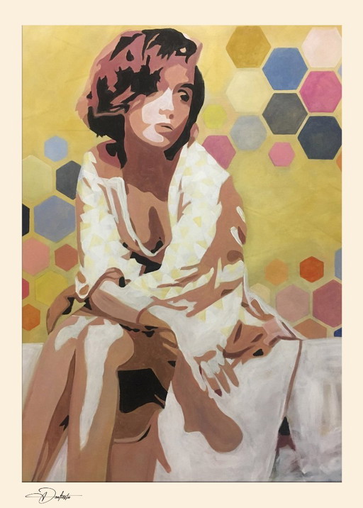 Don Kosta - Attesa - Stampa su tela