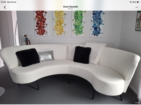 Image 1 of Luxuriöses weißes Lounge-Sofa