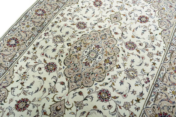 Image 1 of Kashan Orientteppich – Handgeknüpft – 215 x 140 cm