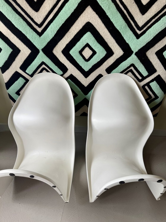 Image 1 of Verner Panton Designer Chairs, 2 pieces