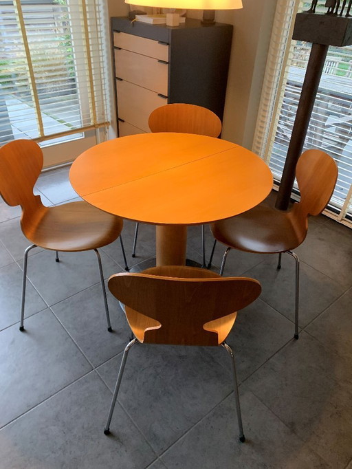 Tavolo Arco con 4 sedie Fritz Hansen