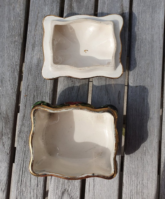 Image 1 of Joyero de cerámica- Hubert Bequet- Bélgica- Modelo166