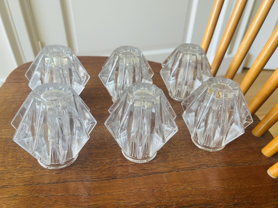 Image 1 of Vintage glass lampshades 1940s / 1950s