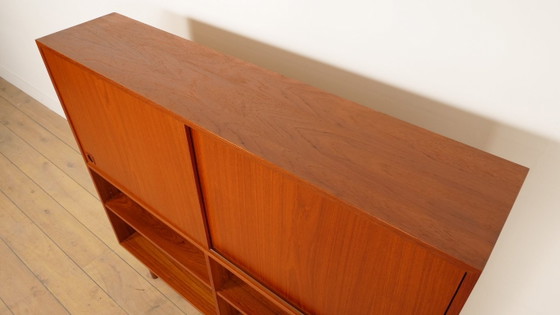 Image 1 of Vintage wandkast | Boekenkast | Teak | 1960s